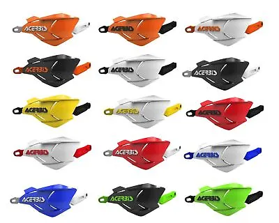 Acerbis X-Factory Handguards With Universal Mount Kit For MX Dualsport ATV • $99.95