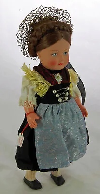 Vintage Collectable Doll National Costume Tegernsee Germany • £8