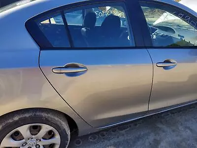 Used Rear Right Door Fits: 2012  Mazda 3 Electric Sdn Rear Right Grade A • $520