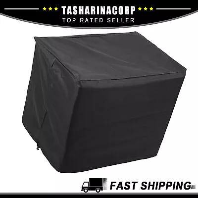 Piece Of 1 600D Outboard Boat Motor Covers Fit For Yamaha For 50-115HP Black • $21.33