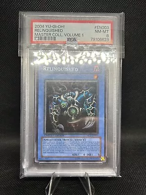 Relinquished - PSA 8 - MC1-EN003 - Secret Rare - Limited Edition - 2004 - YuGiOh • £80