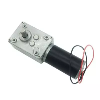 12V 12rpm DC Worm Gear Motor 70kg.cm High Torque Self-Locking Reversed Mini T... • $43.35