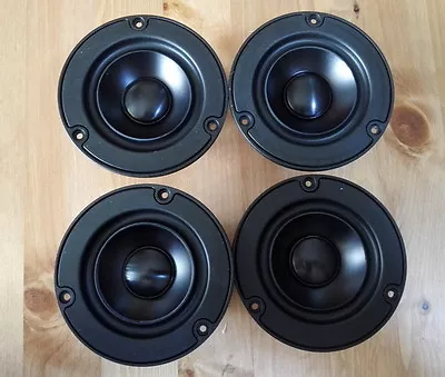 2pair(4 Pcs) Davidlouis ( Vifa NE95-04) HIEND 3inch  Fullrange  Speaker    • $112