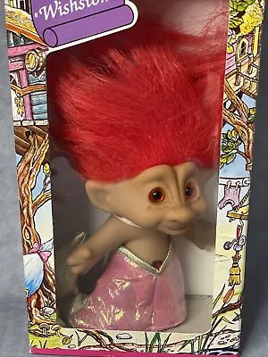 Treasure Troll Belly Button Wishstone Gem Doll Figure Ace Novelty MIB Mermaid • $20