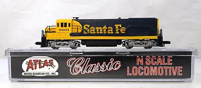 N Gauge Atlas Santa Fe U25B Diesel Engine In Original Box (lot 1118) • $59.99