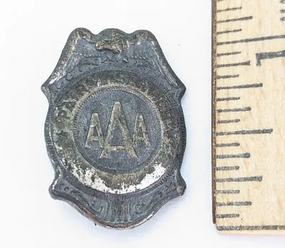 Vintage AAA Patrol Service Triple A Pin School Crossing Guard Uniform Badge • $12