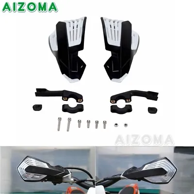 2PCS Black Universal Motorcycle Hand Guards Handguards For 22mm Dirt Bike Enduro • $31.68