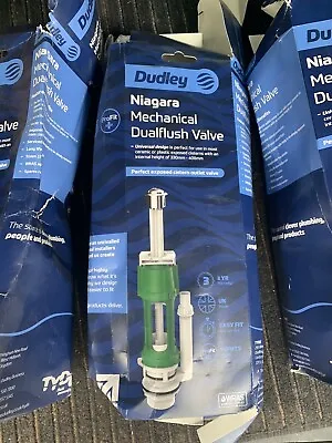 £70 • Buy Niagra Dudley Toilet Flush Valve Push Button Syphon Dual Flush Job Lot X 5