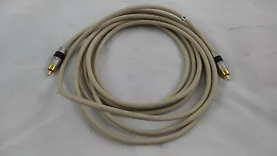 Monster Cable Monster Bass 300 4m 13ft White Subwoofer Cable 4 Meter 13 Feet • $20