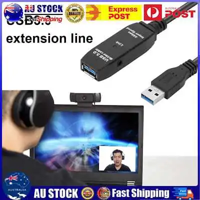 $34.76 • Buy USB3.0 Extension Cable 5GBPS Transmission USB 3.0 Male To Female Cable (10m)