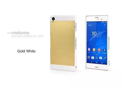 Genuine MOTOMO INO Metal Aluminum Slim Bumper Cover Case For Sony Xperia Z3 • $15