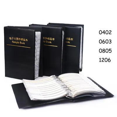 Practical SMD/SMT±1% Resistors Sample Book Components 0 Ohm-10M Ohm Assorted Kit • $20.54