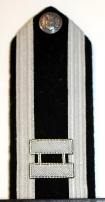 US Air Force USAF Male Captain Single Hard Shoulder Board Epaulet Bullion • $13