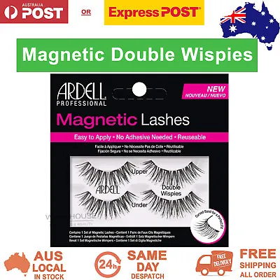 $22.50 • Buy Ardell Magnetic Lashes Double Wispies Fake False Eyelash Eye Extension