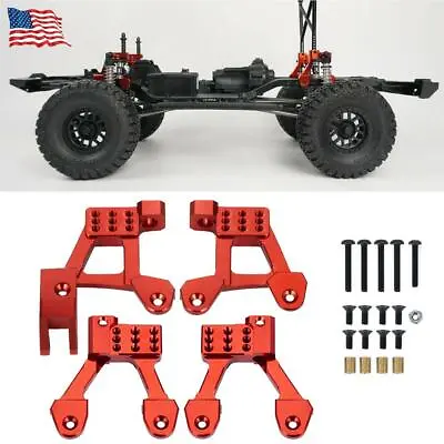 Alloy Front Rear Shock Tower Hoops Bracket Mount For 1/10 RC Axial SCX10II 90046 • $20.54
