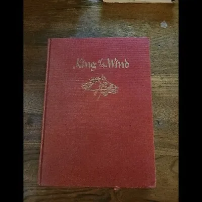 Vtg HC Book King Of The Wind By Marguerite Henry Illus. Wesley Dennis 1962 Ed • $14.99