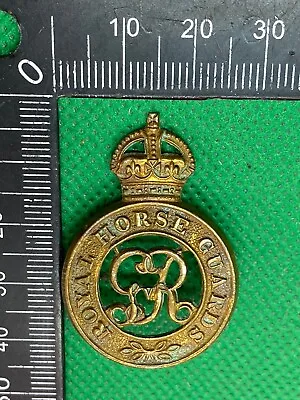 Original WW1 / WW2 British Army - Royal Horse Guards Cap Badge • $25.45