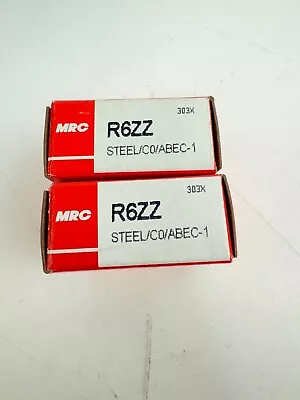 MRC R6ZZ Ball Bearing Double Sealed (Pack Of 2) • $11.59