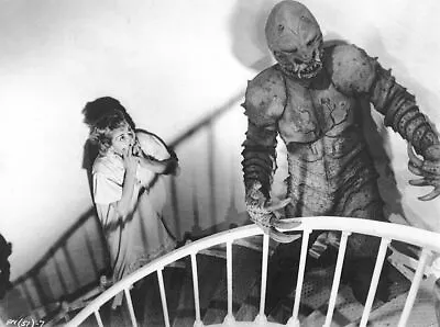 1958’s MONSTER OF PIEDRAS BLANCAS & Victim On Lighthouse Steps B/w 8x10 Scene • $5.99