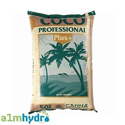 £23.95 • Buy Canna Coco Pro Plus 10 25 50 Litre Bag Professional Coir Medium Hydroponics