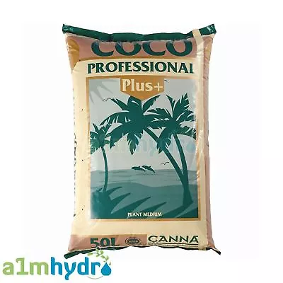 Canna Coco Pro Plus 10 25 50 Litre Bag Professional Coir Medium Hydroponics • £25.95