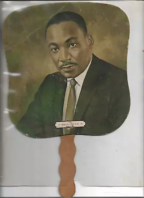 Martin Luther King Johnsons Funeral Home New Britain CT Advertising Fan • $10