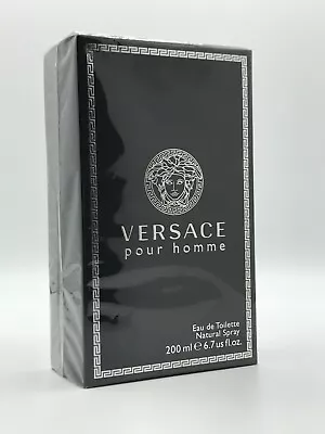 Versace Pour Homme Men Cologne Spray 6.7 Oz New In Sealed Box • $79.95