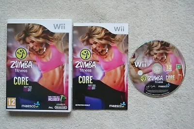 Zumba Fitness Core Nintendo Wii Game -  FREE UK POSTAGE • £11.89