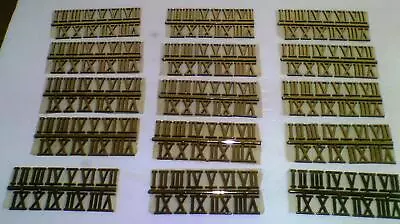 15X VTG NOS Replacement Clock Face ROMAN Number / Numeral SETS:  1  INCH TALL • $19.95