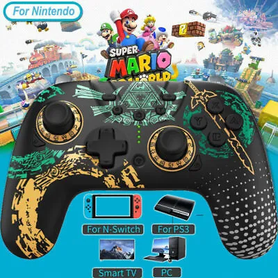 Wireless Bluetooth Controller For Nintendo Switch Pro Gamepads Super Mario&Zelda • $26.99