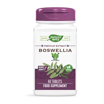 £8.50 • Buy Boswellia Premium Extract | 60 Tablets | AKA Indian Frankincense | Nature's Way 
