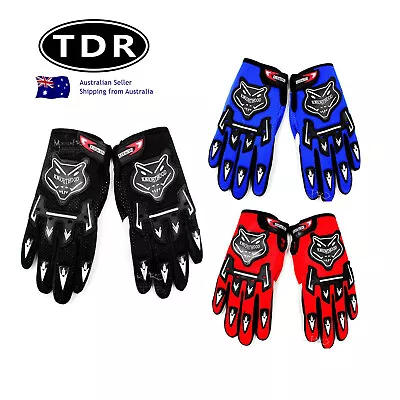 Off Road Dirt Bike Gear Adult Racing Riding MX Motocross Motorbike Gloves • $13.45