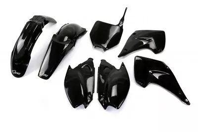 UFO Complete Plastics Kit Black KAKIT201001 For Kawasaki KX250 2-Stroke/KX125 • $121.15