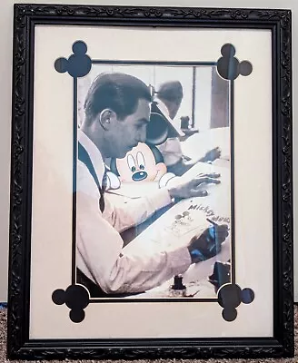 Disney Walt And Mickey Mouse 16x20 Framed Print • $99.99