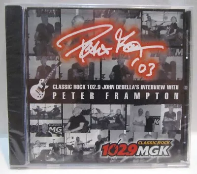 John Debella's Interview With Peter Frampton CD Classic Rock 102.9MGK SEALED • $6.49