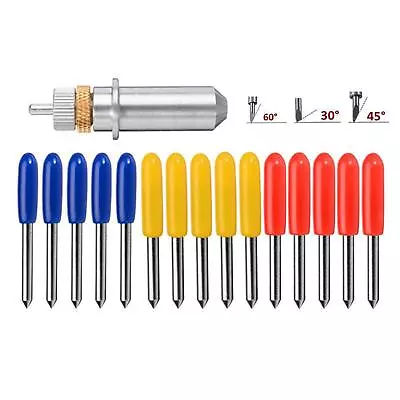 45° Standard BLADE 15 Pcs Cutting  For  Maker Expression Vinyl Cutter Machines • $16.51