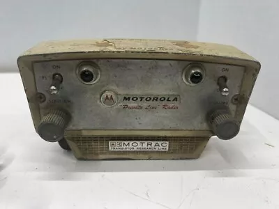 Vintage Motorola Mocom 70 FM Radio Head Speaker & Microphone 2 Way • $50
