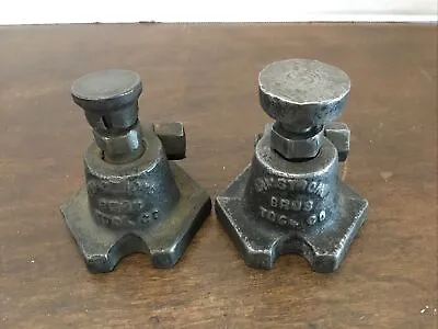 Armstrong Bros Tool Company No. 1 Machinist Leveling Screw Jacks Pair Vintage • $125