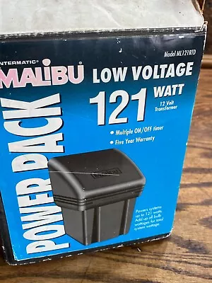 NEW Malibu ML121RTD Low Voltage 121 Watt Power Pack W Timer Intermatic • $74.99