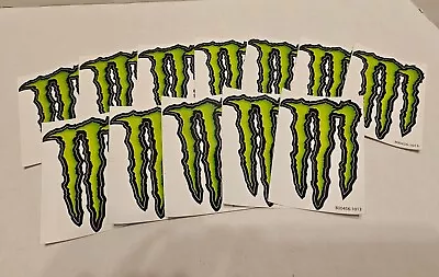 LOT OF 12 - 3x4  Monster Energy Decal Sticker Race Skate BMX PC Paintball • $14.95