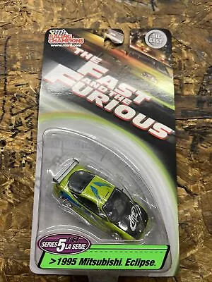 Racing Champions Fast & Furious 1995 Mitsubishi Eclipse & Volkswagen Jetta • $25