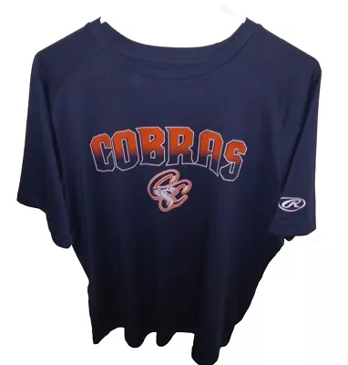 Cooperstown Cobras Baseball Shirt #15 (Men's Large) (Rawlings) • $12