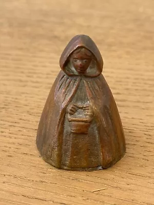Vintage 2  Brugge Solid Brass Colonial Lady Bell - Marked • $9.99