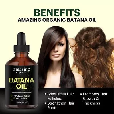 Batana Oil Exotic Natural For Hair & Skin Care 100% Pure & Natural From Honduras • $22.87