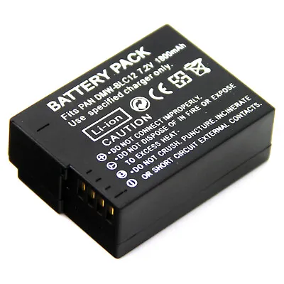 Battery For Panasonic Lumix DMC-G5 DMC-G6 DMC-G7 DMC-G8 DMW-BLC12 • $32.98