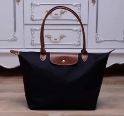 Brand New Longchamp Le Pliage Tote Bag 1899 Nylon Black Handbag Size Large L • £45