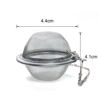 $1.78 • Buy Tea Ball Strainer Infuser - Stainless Steel Mesh Filter Herb Leafs Spice