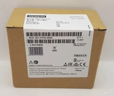 New Siemens S7-1200 Digital I/O SM 1223 6ES7223-1PH32-0XB0 6ES7 223-1PH32-0XB0 • $156.77