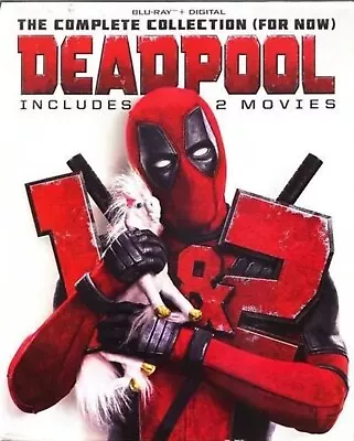 Deadpool The Complete Collection (For Now) 2 Movie DVD Set New & Sealed • £6.99