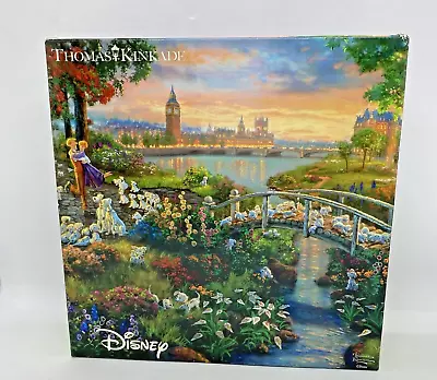 Disney Collection 101 Dalmatians Thomas Kinkade 750 Piece Jigsaw Puzzle Caeco • $20